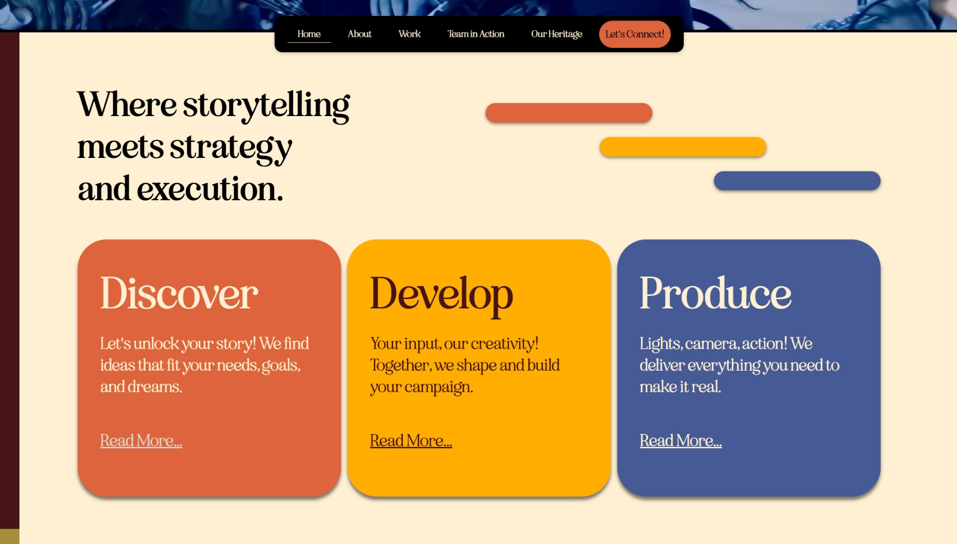 So You redesigned Services section